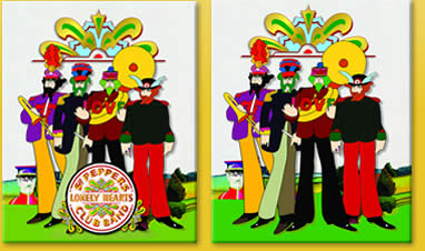 Beatles Yellow Submarine Canvas - SGT PEPPERS