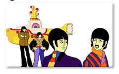 Beatles Yellow Submarine Canvas - RINGO, THE SENTAMENTALIST