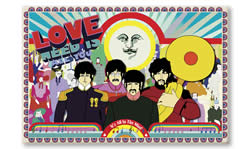 Beatles Yellow Submarine Canvas - ALL IN THE MIND