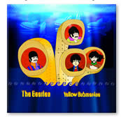 Beatles Yellow Submarine Canvas - UP PERISCOPE